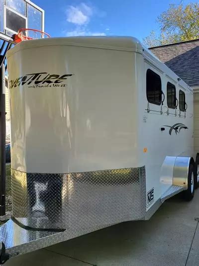 2022 Trails West Horse Trailer