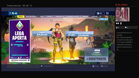 Live Su Fortnite Gioco Con Gli Iscritti Squad Youtube