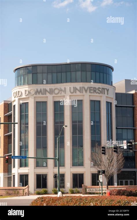 Old Dominion University campus in Norfolk Virginia Stock Photo - Alamy