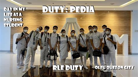 Pedia Duty Nursing Student OLFU Ospital Ng Lungsod Ng SJDM