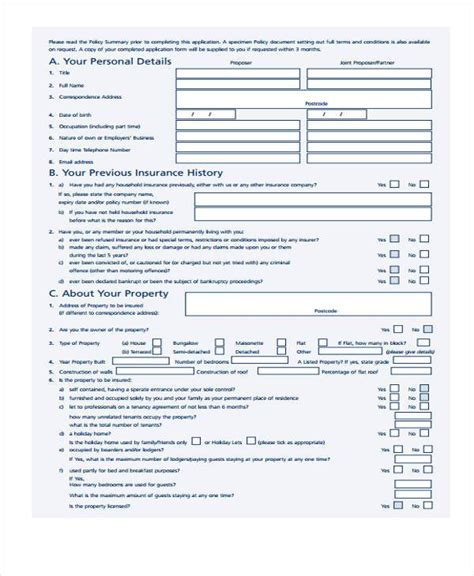 Insurance Proposals Templates Financial Report