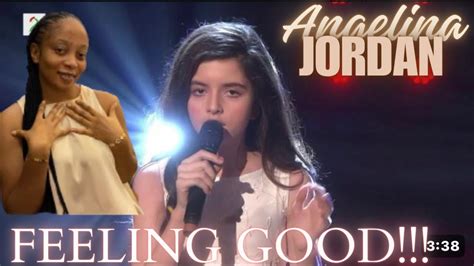 Angelina Jordan Feeling Good Reaction Youtube