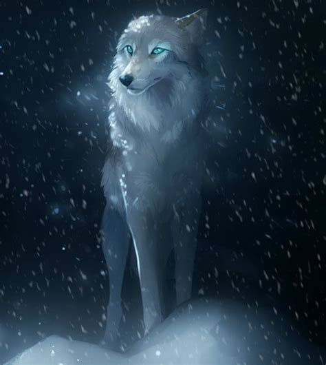 White Wolf With Blue Eyes Image 3172199 By Bobbym On