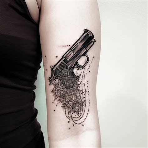 53 Pistol Tattoo Ideas - TattooClue.com