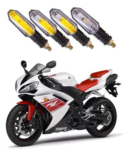 Kit 4 Seta Sequencial P50s Yamaha Yzf R1 2012 2013 2014 2015