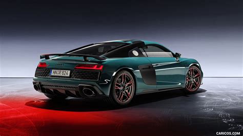 Audi R8 Green Hell | 2021MY (Color: Tioman Green) | Rear Three-Quarter