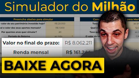 Como Ficar Rico Investindo PLANILHA De INVESTIMENTOS Gratuita YouTube