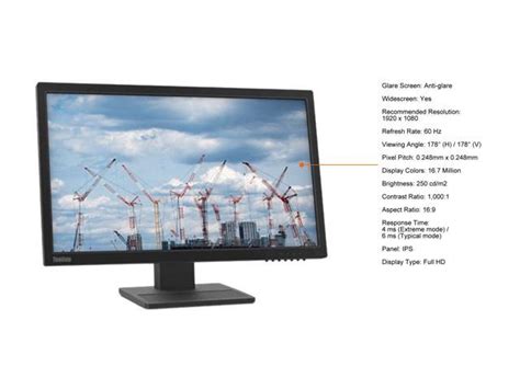 Lenovo 22 21 5 Viewable 60 Hz IPS FHD IPS Monitor 4 Ms Extreme