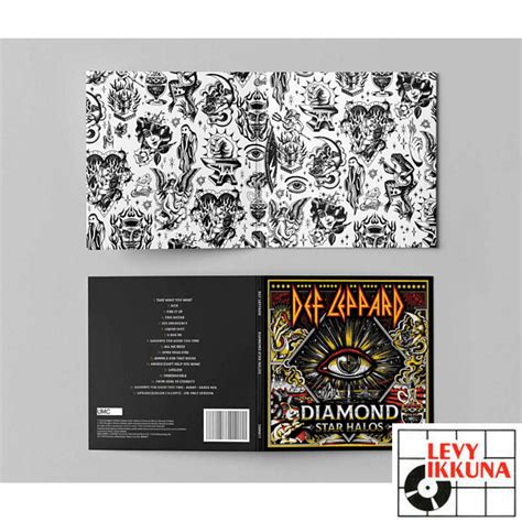 Def Leppard – Diamond Star Halos CD Limited Edition Deluxe Version ...