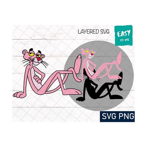 Panther Svg Cricut Svg Clipart Layered Svg Files For Cri Inspire