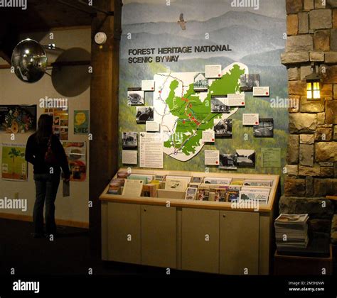 Forest Heritage National Scenic Byway Pisgah Visitor Center Display