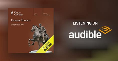 Famous Romans By J Rufus Fears The Great Courses Lecture Audible