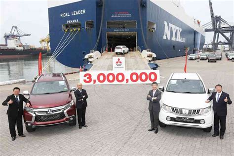 Mitsubishi Motors Thailand reaches export milestone - Auto News