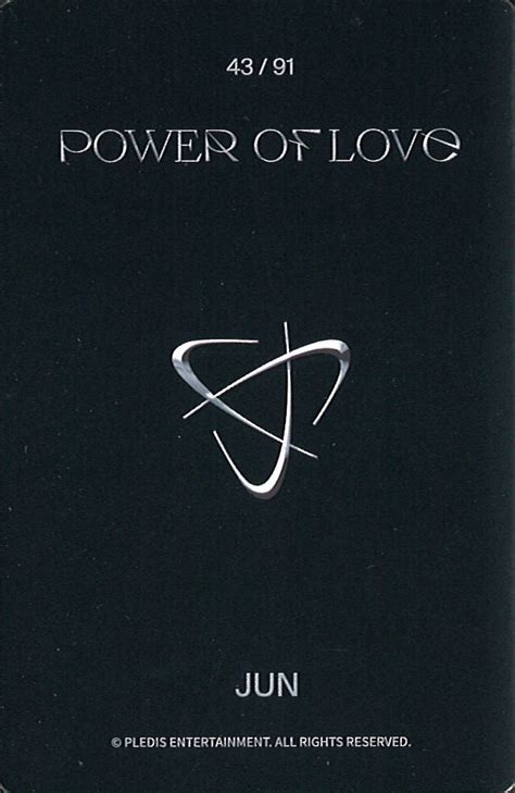 Seventeen Power Of Love Jun Trading Card Mandarake