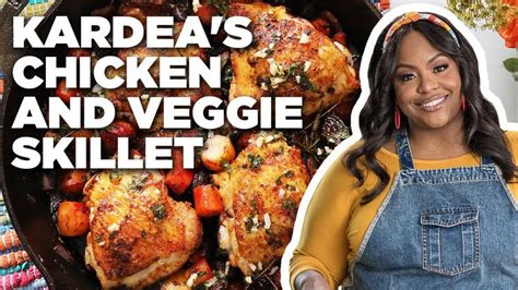 Kardea Browns Chicken And Veggie Skillet Delicious Miss Brown Food