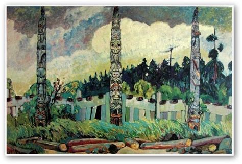 Emily Carr Tanoo Queen Charlotte Islands 1913 Emily Carr