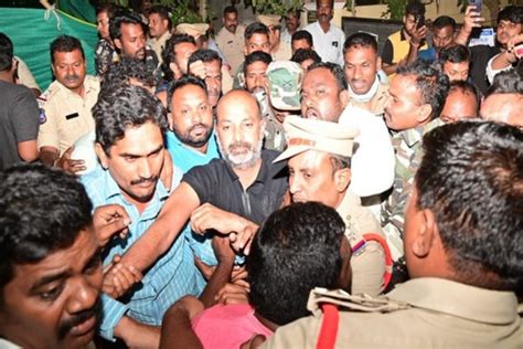 Telangana Bjp Chief Bandi Sanjay Detained By Police