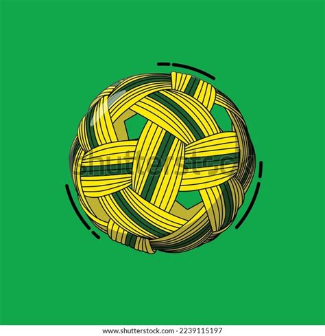 Sepak Takraw Flat Design Sepak Takraw Stock Vector Royalty Free