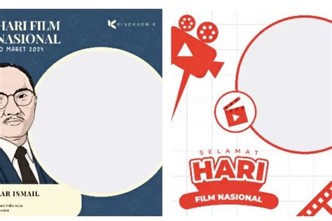 Twibbon Hari Film Nasional Semarak Hfn Penghormatan Kepada Usmar