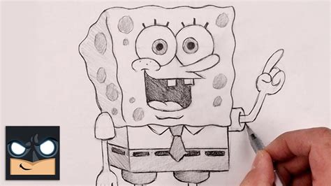 How To Draw Spongebob Squarepants | Beginner Sketch Tutorial - YouTube