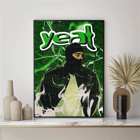 Yeat Poster Album Cover Music Posters Etsy Australia