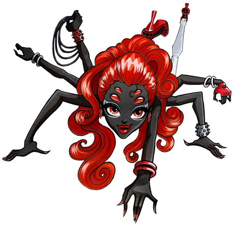 Wydowna Spider Power Ghouls Webarella Monster High Art Monster High