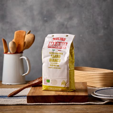 Organic Farro Bianco White Flour