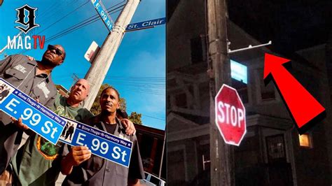 Bone Thugs N Harmony Street Sign Was Stolen Hours After Dedication