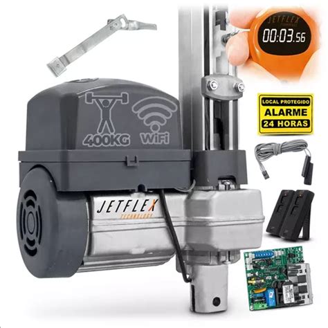 Kit Motor Ppa Wifi Bv Potenza 1 3 Jet Flex Alum Portão 400kg