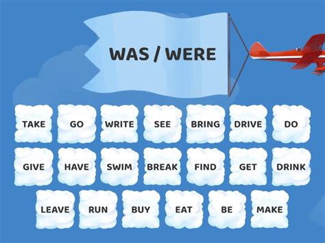 Past Simple Irregular Verbs 1 Busca La Coincidencia