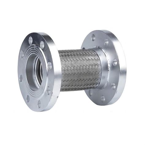 Heat Resistant With Flanges Stainless Steel Corrugated Flexible Metal