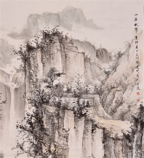 山居秋声 徐建明（江苏美协理事）得藏，山居秋声 徐建明（江苏美协理事）价格、图片－雅昌得藏－得藏