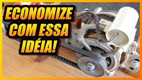 Economize Usando Motor De Tanquinho Em Seus Projetos Como Ligar Motor