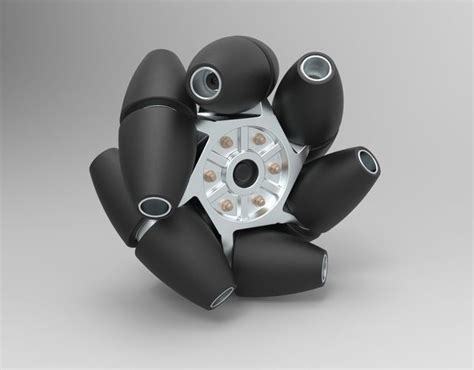 Mecanum Wheel 3D Model CGTrader