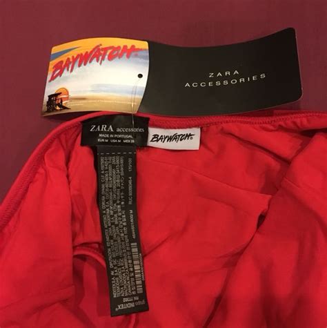 Baywatch Swimsuit From Zara Women S Fashion Swimwear Bikinis And Swimsuits On Carousell