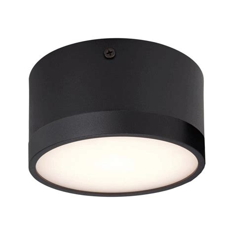 Netra Tilt Surface Mount Led Downlight Cct Black