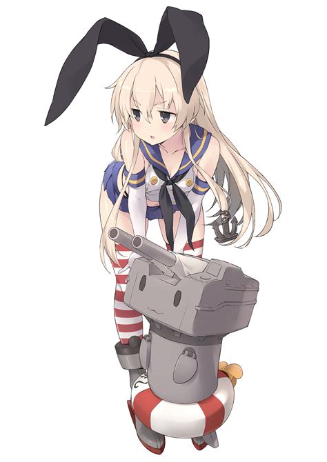 Shimakaze And Rensouhou Chan Kantai Collection Drawn By Sakana Flame