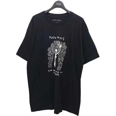 楽天市場中古FUCKING AWESOME FUCK THIS TEEプリントTシャツ ブラック サイズL 240423ファッキングオーサムブランド古着のカインドオル