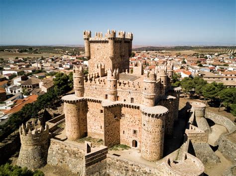 Guadamur Castle Toledo Castilla La Mancha Spain Stock Image Image