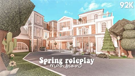 Bloxburg Story Large Floral Summer Roleplay Home House Build Hot Sex Picture