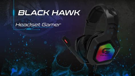 Headset Gamer Fortrek Black Hawk P2 Usb Rgb Preto Youtube