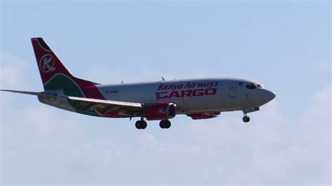 Boeing 737 3u8sf Kenya Airways Cargo 5y Kqd Roland Garros Airport