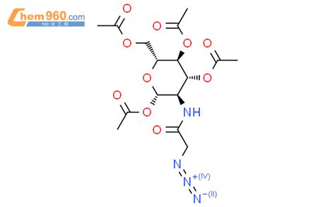 857677 98 6 β D Glucopyranose 2 2 azidoacetyl amino 2 deoxy 1 3 4