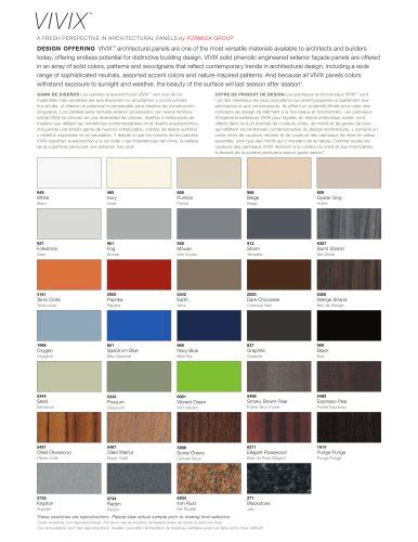 Formica® Collection Surface Colours Formica Pdf Catalogs