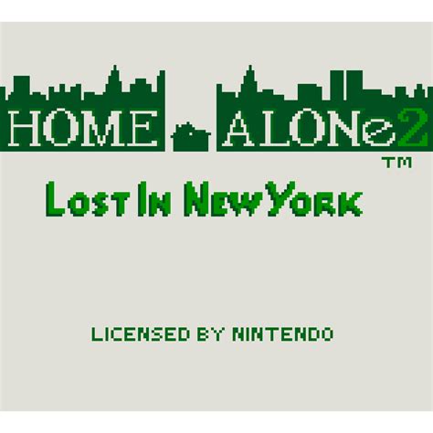 Home Alone 2 Lost In New York Gb Gamestation X