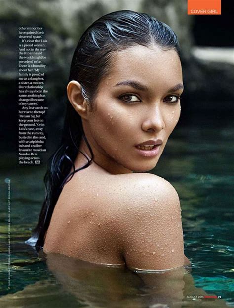 LAIS RIBEIRO In GQ Magazine South Africa August 2015 Issue HawtCelebs