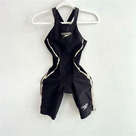 Speedo Swim Speedo Fastskin Lzr Racer X Open Back Kneeskin Tech