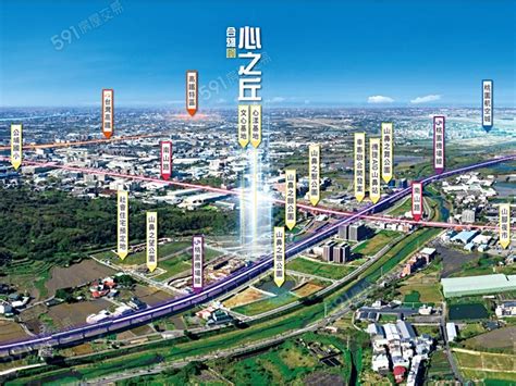 【合雄心之丘】開價60萬坪，格局規劃1~4房 591新建案