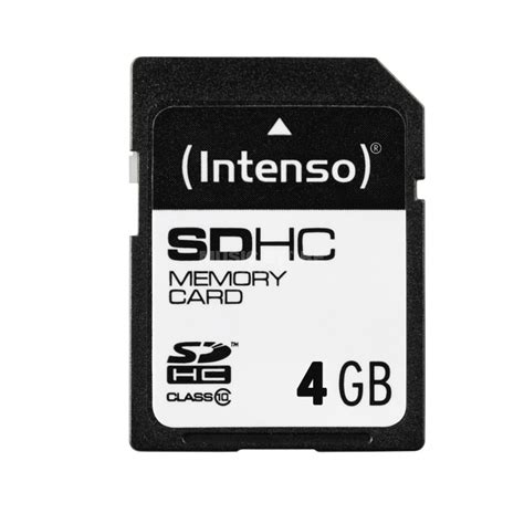 Intenso 4GB SDHC Card CL10 SD-Karte | MUSIC STORE professional