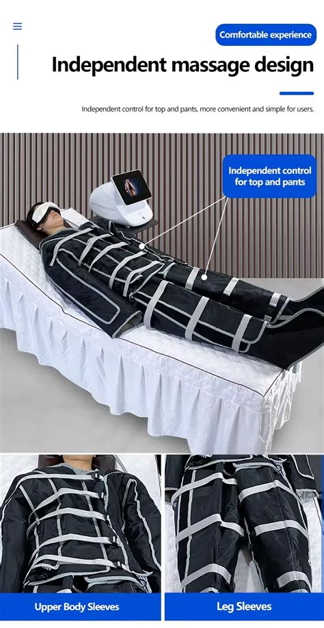 Portable Presoterapia Lymphatic Drainage Profesional Air Pressotherapy